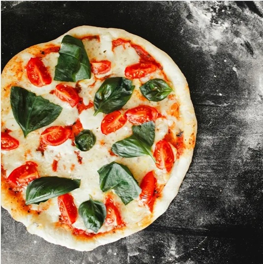 Fresh pizza at ROME