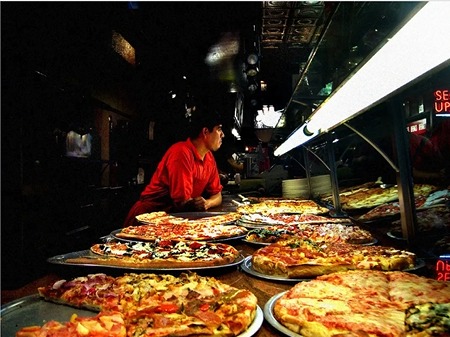 Open kitchen at ROME